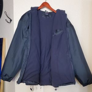Navy blue Cold Storage puffer jacket